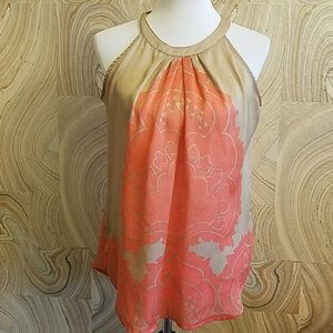 New York & Company Sleeveless Sheer Top